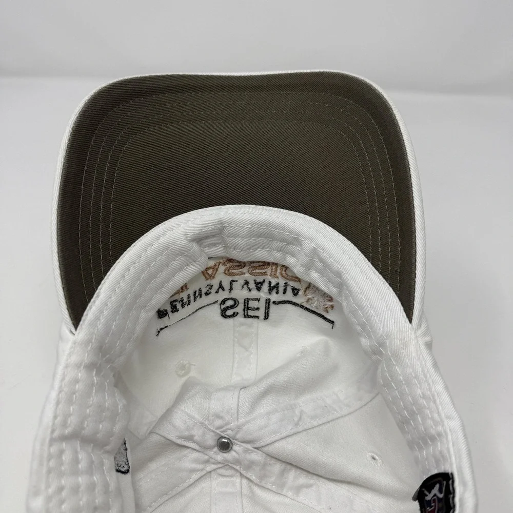 SEI Pennsylvania Classic Hat Cap Strap Back Mens One Size White PGA Tour Golf